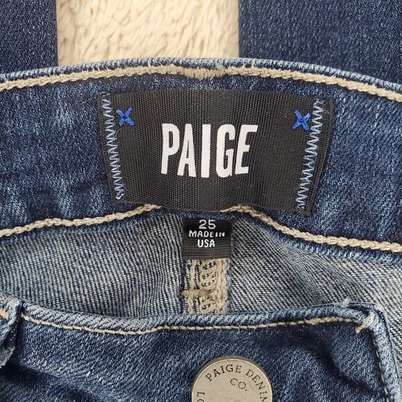 Paige Verdugo Ankle Skinny Jeans 25 / 0 - Picture 5 of 10